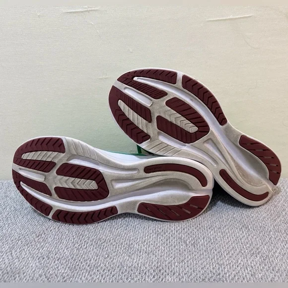 Saucony Green Pink Women's Running Shoes - Picture 6 of 7